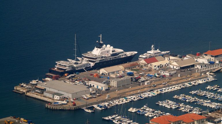Guerre en Ukraine : le yacht d'un oligarque russe saisi à Gibraltar