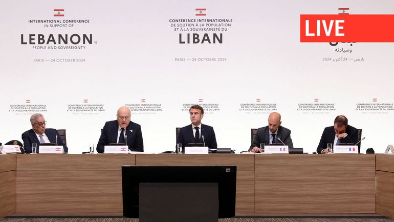 Direct - Guerre au Proche-Orient : la communauté internationale réunit 800 millions de dollars d'aide humanitaire pour le Liban