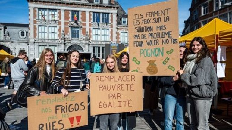 Namur : plusieurs milliers de personnes ont répondu à l'appel du réseau wallon de lutte contre la pauvreté