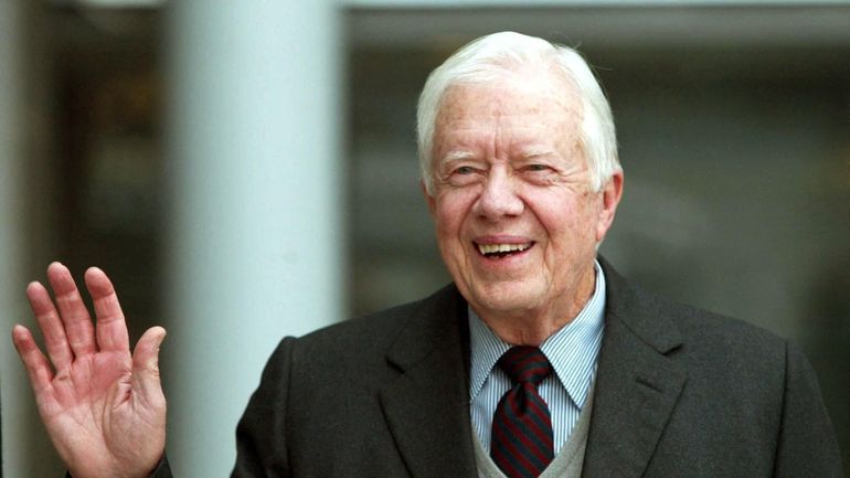 L'ancien président américain Jimmy Carter 