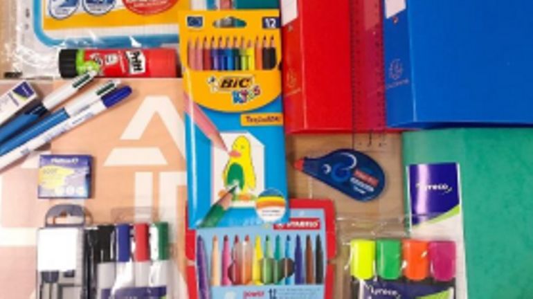 Rentrée scolaire : des kits de matériel scolaire offerts aux enfants du primaire de la Ville de Bruxelles