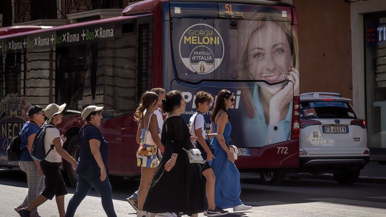 À une semaine des élections législatives en Italie : l'extrême droite emmenée par Giorgia Meloni aux portes du pouvoir ?