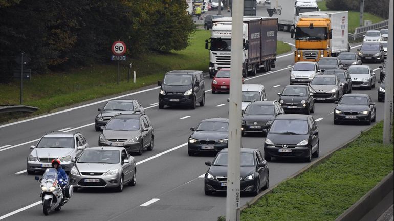 Plus De 24 Km De Bouchons Sur Le Ring De Bruxelles - Plusieurs ...