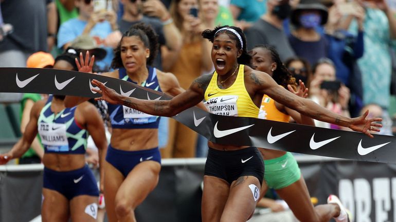 Elaine Thompson-Herah rêve d'effacer Florence Griffith-Joyner des tablettes : "le record est dans mon viseur"