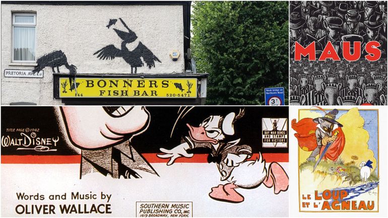 Banksy, Disney, La Fontaine : pourquoi les artistes représentent-ils si souvent des animaux dans leurs oeuvres ?