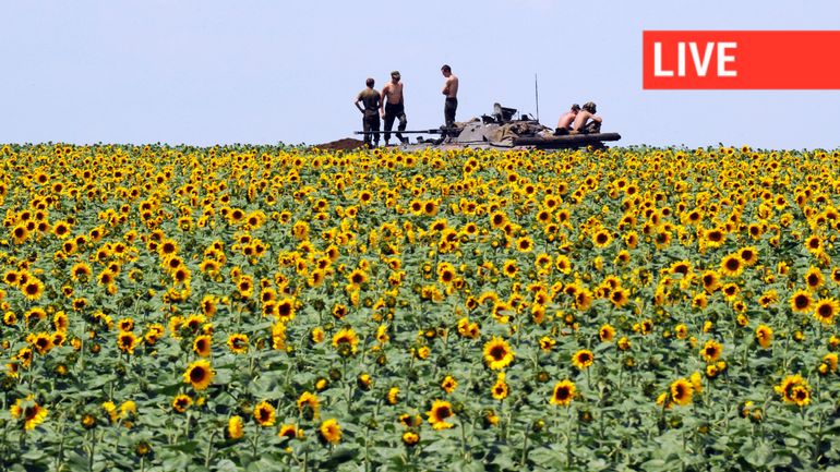 Direct - Guerre en Ukraine : la Belgique débloque à nouveau 10 millions d'euros pour le programme 