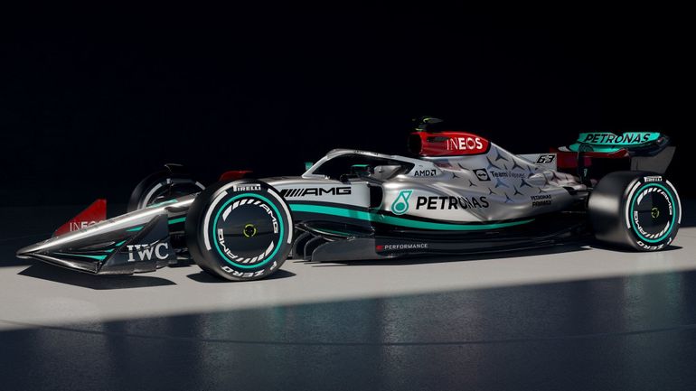 F1 : Mercedes a présenté sa W13 E Perfomance avec des Hamilton et Russell bien décidés à se battre pour le titre