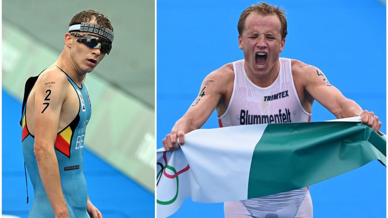 JO Tokyo 2020 : Marten Van Riel 4e du triathlon, le titre pour un Blummenfelt exceptionnel