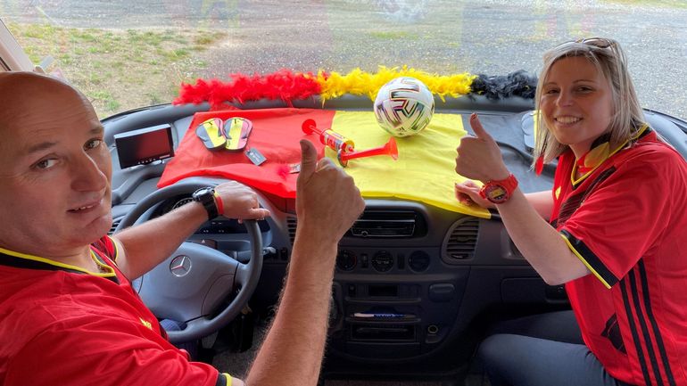 Diables Rouges : deux supporters partent pour Copenhague en camping-car