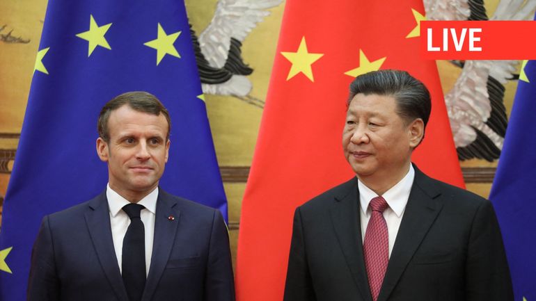 Direct - Guerre en Ukraine: Macron en quête de dialogue pour éviter que la Chine ne 