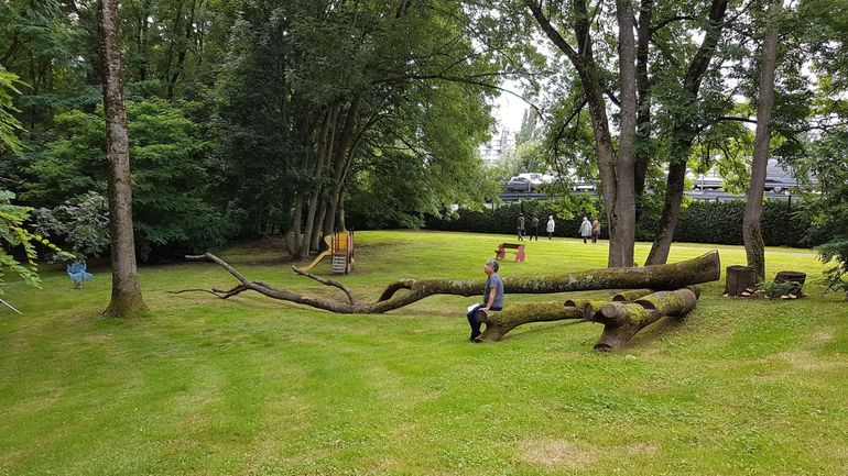 Schaerbeek : ouverture du parc temporaire Evenepoel pour l'été