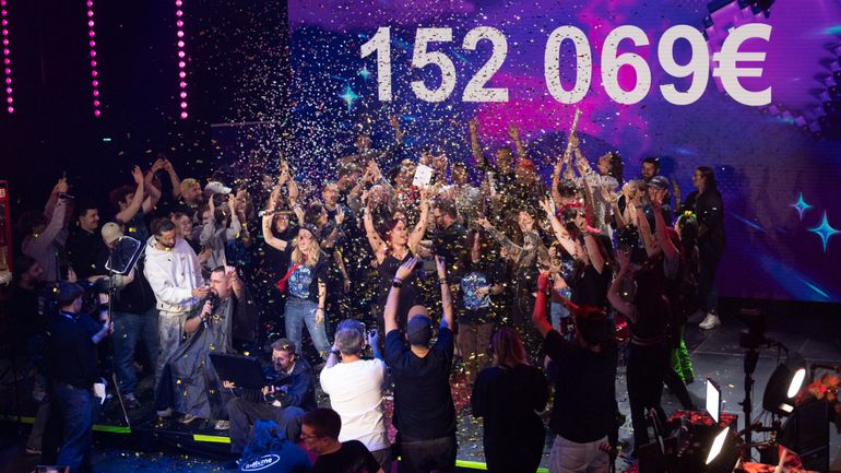 152.069 euros pour CAP48Heures : le marathon caritatif de RTBF iXPé bat un nouveau record !