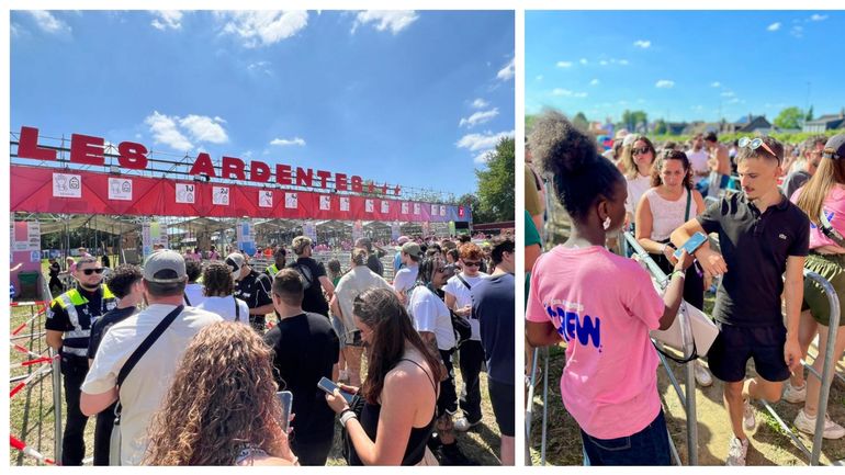 Festival Les Ardentes : près de deux heures de file pour accéder au site, quelques personnes prises de malaises