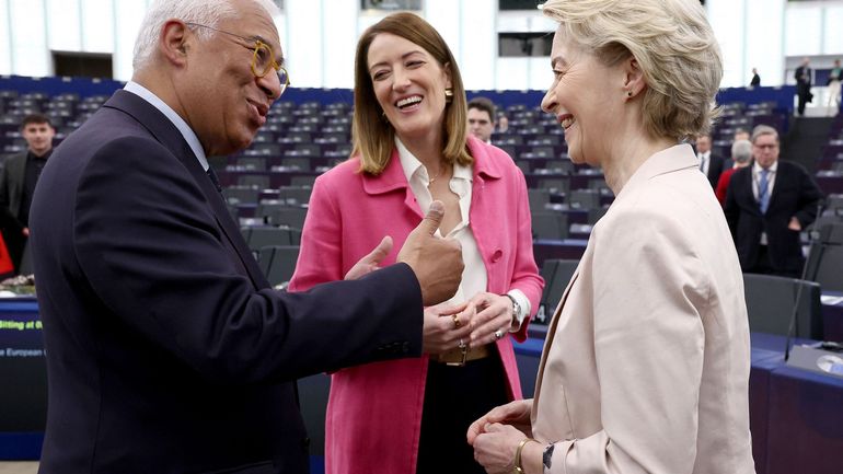 von de Leyen, Costa et Metsola font Bruxelles-Luxembourg en avion : la Commission européenne tente de défendre ce 