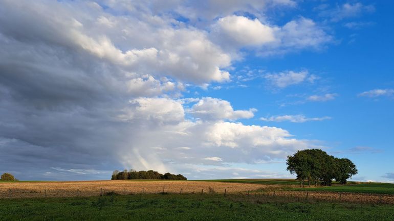 Météo en Belgique : dégradé nuageux dans le ciel de ce vendredi, avec de la pluie sur l'Ouest et des éclaircies dans le Sud-Est