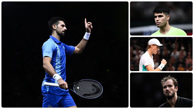 ATP Finals : Djokovic a le record dans le viseur, Alcaraz, Sinner et Medvedev en outsiders