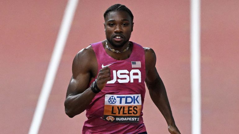 Mondiaux d'athlétisme : Noah Lyles réussit le doublé 100/200 m, dans les pas d'Usain Bolt