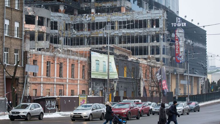 Guerre en Ukraine : explosions à Kiev, des infrastructures clés prises pour cible