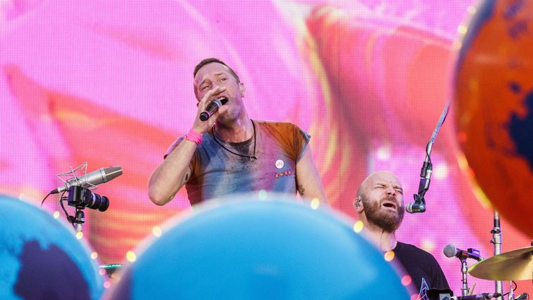 Coldplay, les nouveaux Dieux du stade roi Baudouin: ils ont même chanté 