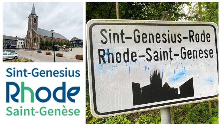 Communautaire : le logo (bilingue) de Rhode-Saint-Genèse retiré par le gouverneur en raison de la loi sur les langues