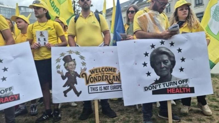 Grogne du monde agricole de toute l'Europe à Bruxelles pour défendre la PAC