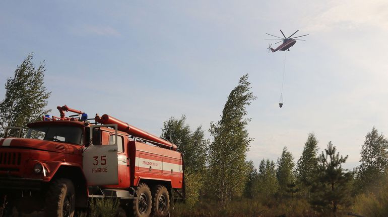 En Russie, Moscou est touché par des fumées de feux de forêt