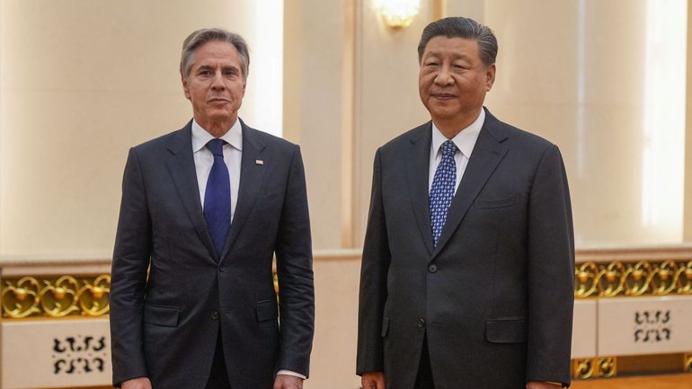 Antony Blinken à Pékin : Xi Jinping appelle les États-Unis à adopter une 
