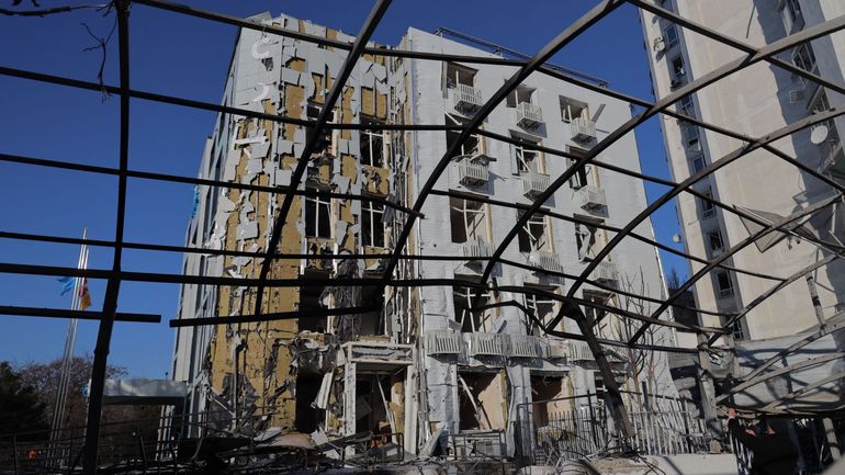 Guerre en Ukraine : au moins 160.000 personnes sans chauffage ni électricité à Odessa après une attaque russe
