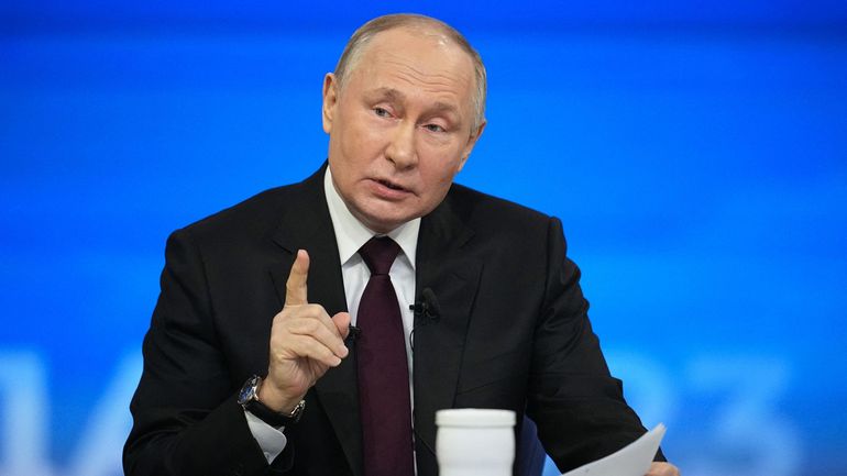 Guerre en Ukraine : devant la presse, Vladimir Poutine intraitable sur ses objectifs et confiant pour l'avenir