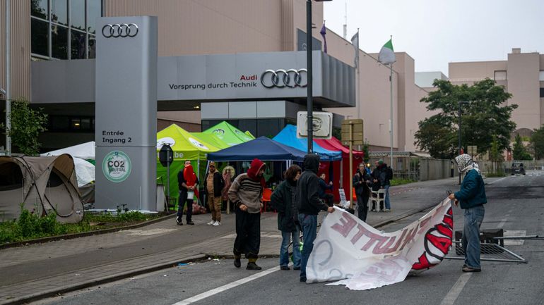 Un seul investisseur pour reprendre l'usine Audi Brussels : un projet pas viable pour les syndicats