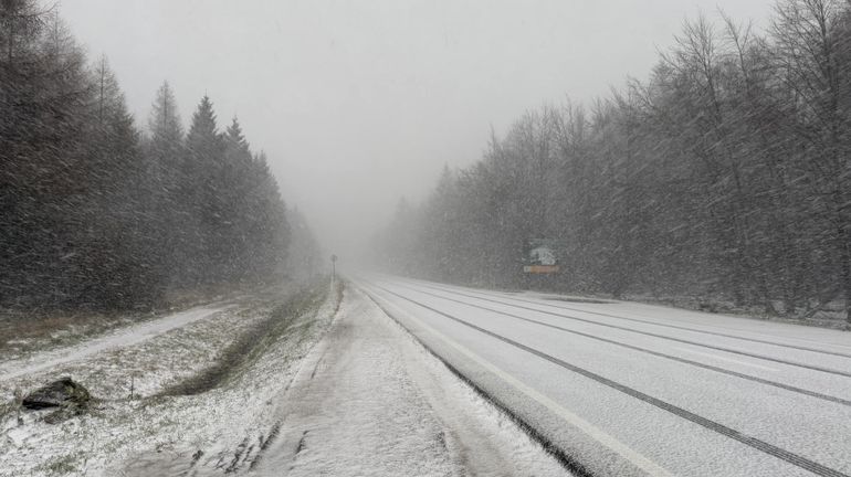 Météo en Belgique : neige en haute Belgique, les provinces de Liège et de Luxembourg en avertissement jaune