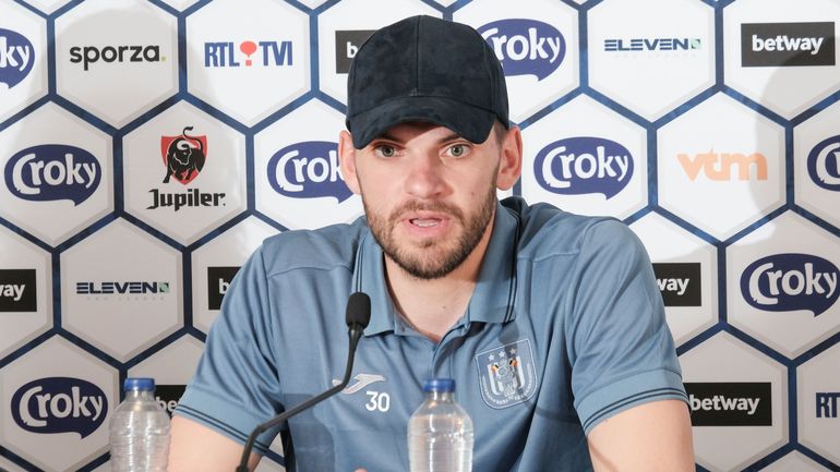 Hendrik Van Crombrugge avant la finale de Coupe de Belgique: 