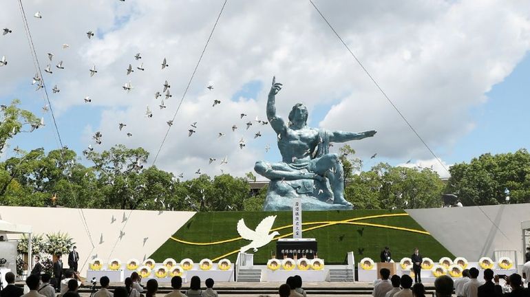 Nagasaki a commémoré sobrement le 76ème anniversaire du bombardement nucléaire