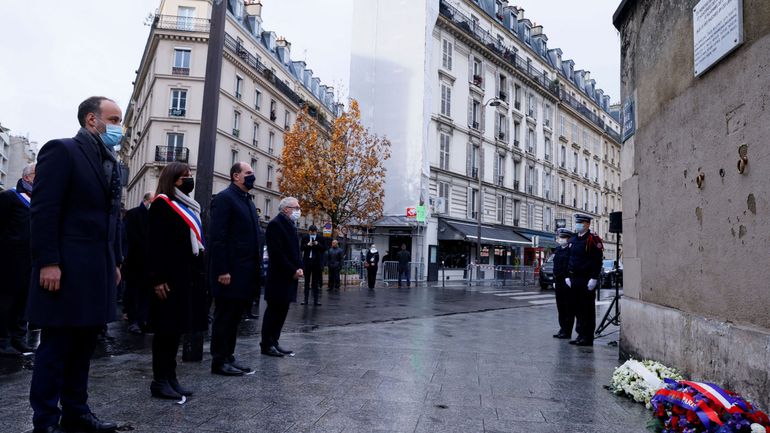 Commémorations des attentats 13 novembre : un hommage très symbolique, en plein procès