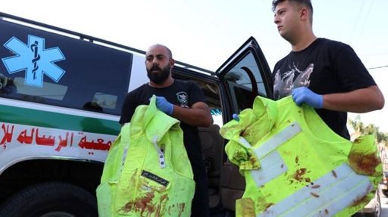 Guerre au Proche-Orient : quatre blessés dans un bombardement israélien sur deux ambulances dans le sud du Liban