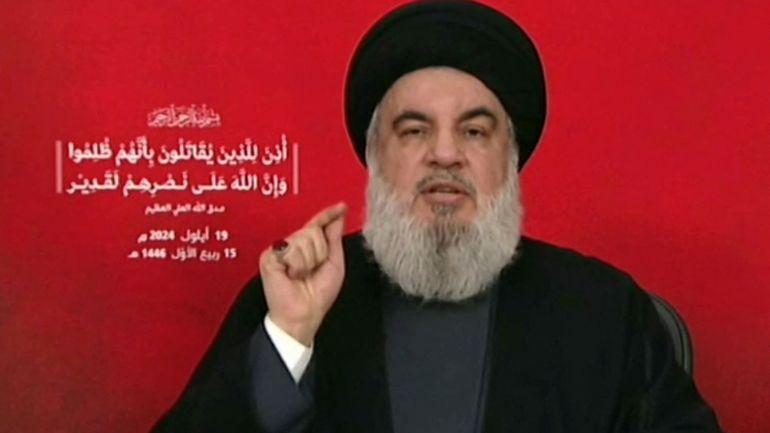 Hassan Nasrallah, le puissant chef du Hezbollah libanais, mis au défi par Israël