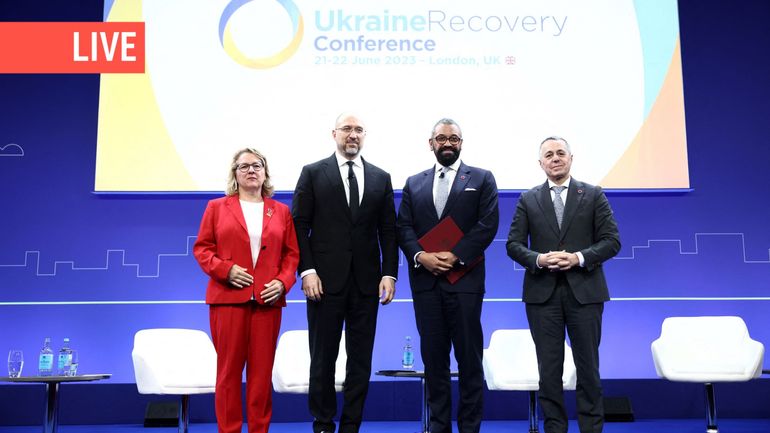 Direct - Guerre en Ukraine : l'Ukraine engrange 60 milliards d'euros supplémentaires pour sa reconstruction