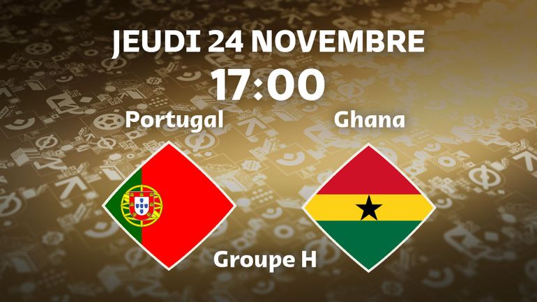 Direct vidéo - Coupe du monde 2022 : Portugal – Ghana, but annulé de Ronaldo (0-0)