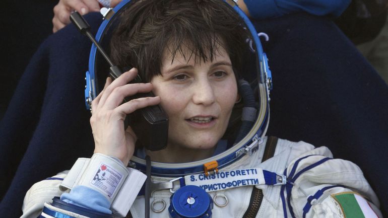 Samantha Cristoforetti, première femme astronaute européenne aux commandes de la station spatiale internationale