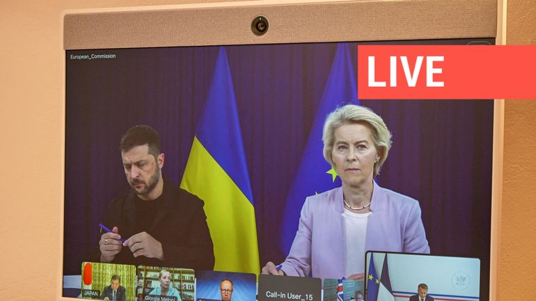 Direct - Guerre en Ukraine : Zelensky salue la décision 