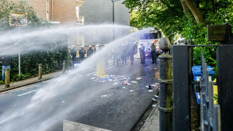 Bruxelles : la police intervient pour disperser une nouvelle manifestation pro-palestinienne