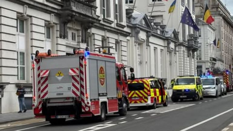 Une lettre suspecte interceptée au 16 rue de la Loi
