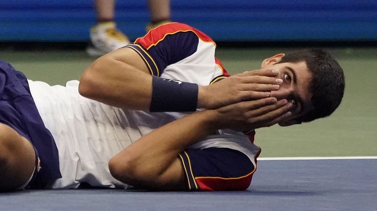 US Open : Carlos Alcaraz, plus jeune joueur en 1/4e à l’US Open
