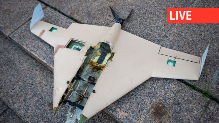 Direct - Guerre en Ukraine : Kiev dit avoir abattu plus d'une vingtaine de drones russes au-dessus de sa capitale