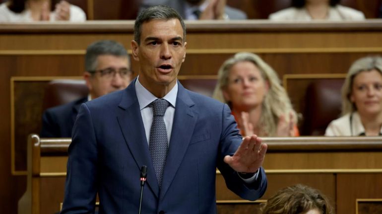 Scandale de corruption en Espagne : pas de financement illégal du Parti socialiste, assure Pedro Sánchez
