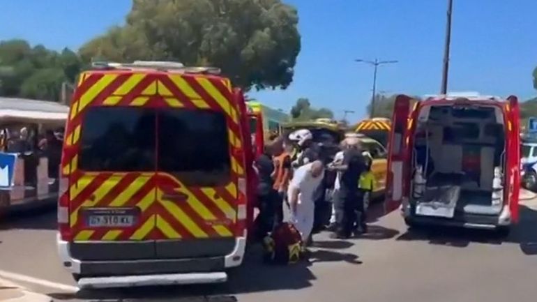 Corse : un accident de petit train touristique fait 18 blessés dont 4 graves à Ajaccio