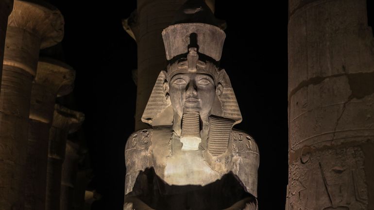 Un sarcophage égyptien réinhumé découvert par des archéologues à Louxor