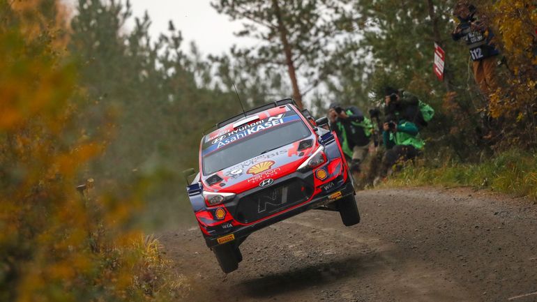 WRC Finlande : Hyundai et Ott Tanak dominent le shakedown, Thierry Neuville quatrième