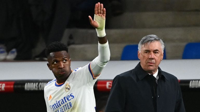Real Madrid : Vinicius, concurrent d’Eden Hazard, marque encore des points aux yeux de Carlo Ancelotti