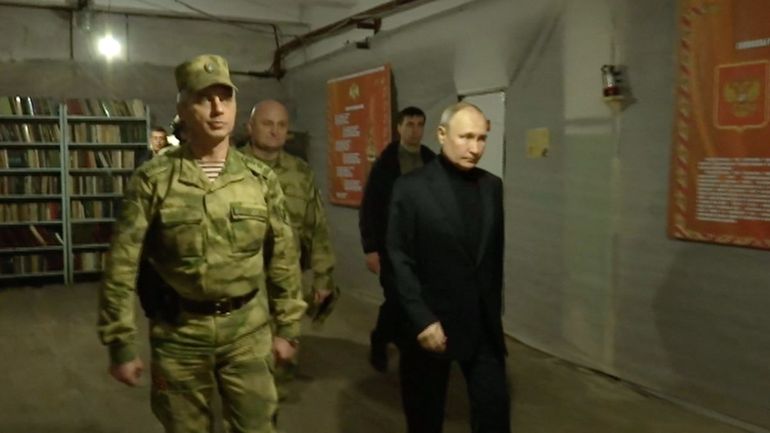 Guerre en Ukraine : Poutine s'est rendu dans les régions occupées de Kherson et Lougansk
